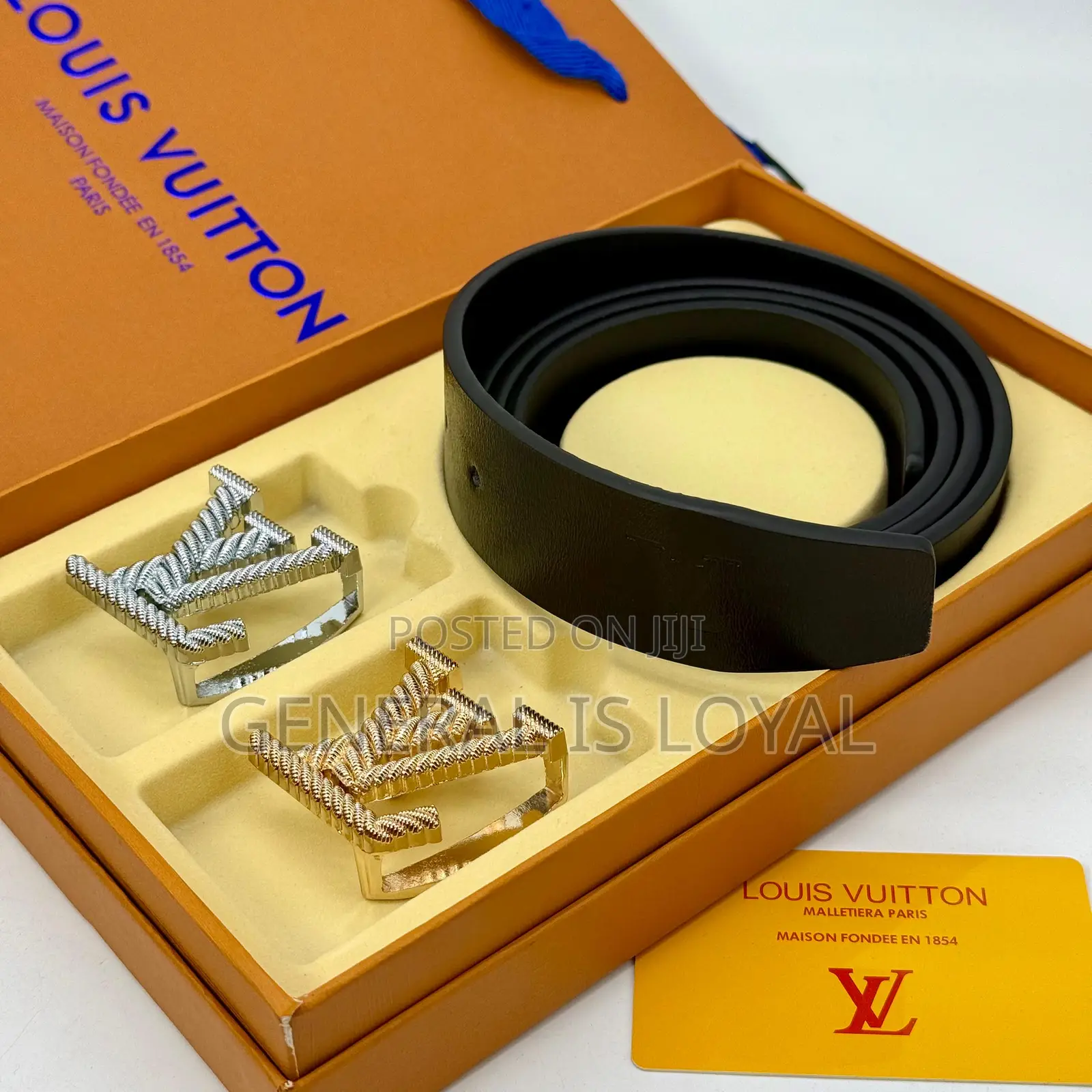 Louis Vuitton Doubled Hook Belt
