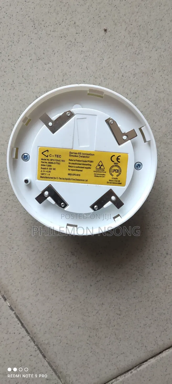 C-tec Conventional Fire Smoke Detector