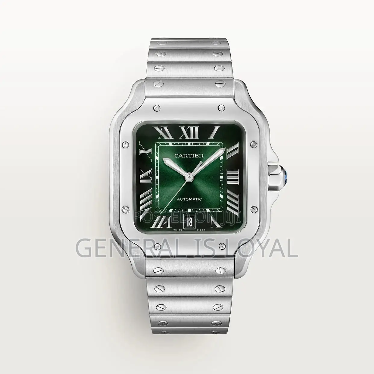 Santos De Cartier Blue Dial,Green Dial