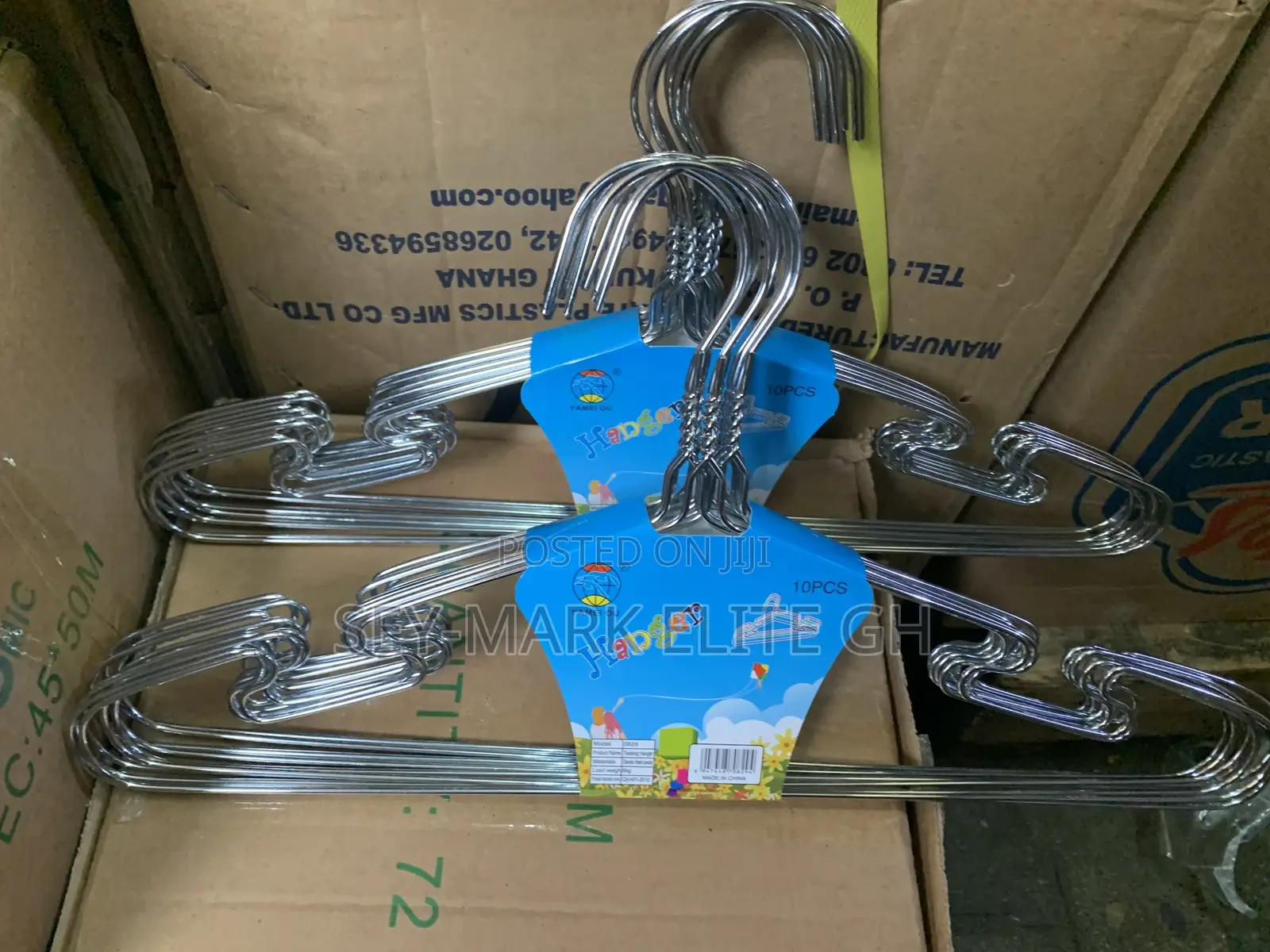 Metal Hanger Set (3packs / 30pcs )