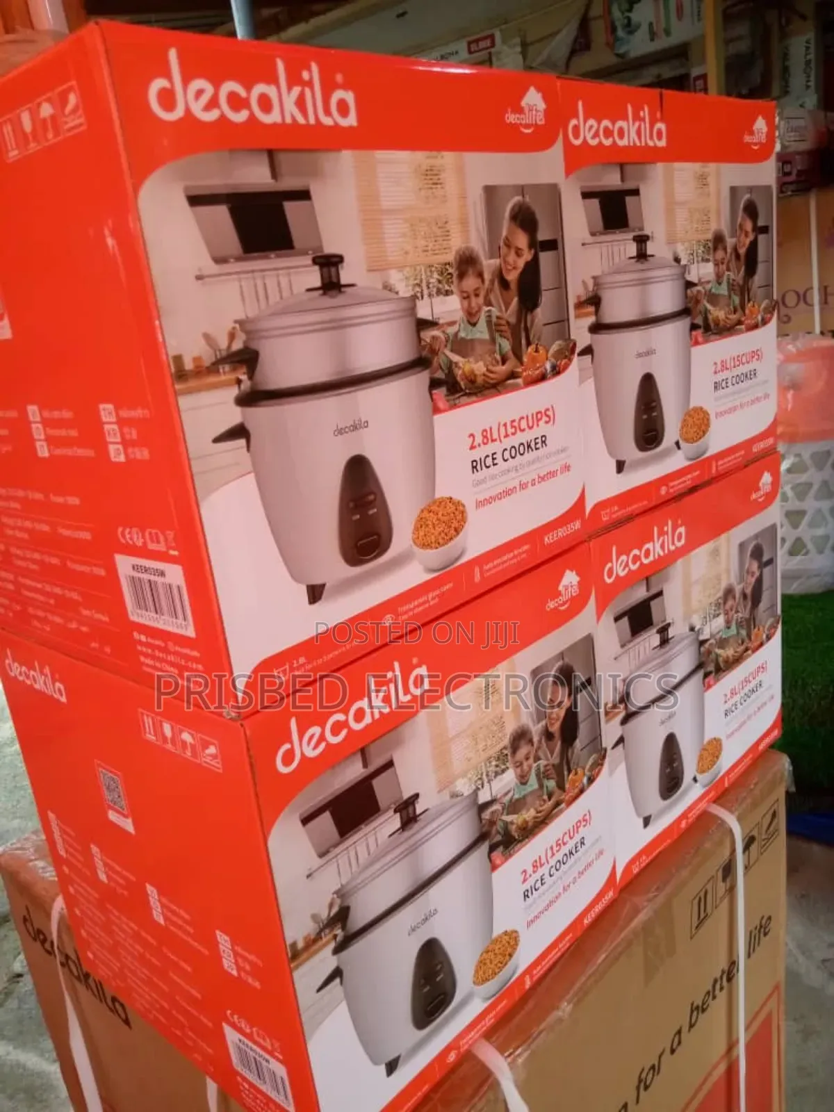 Decakila Durable Rice Cooker 2.8 Litres
