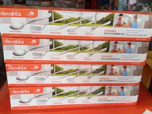 Decakila 5pcs Durable Cutlery Set