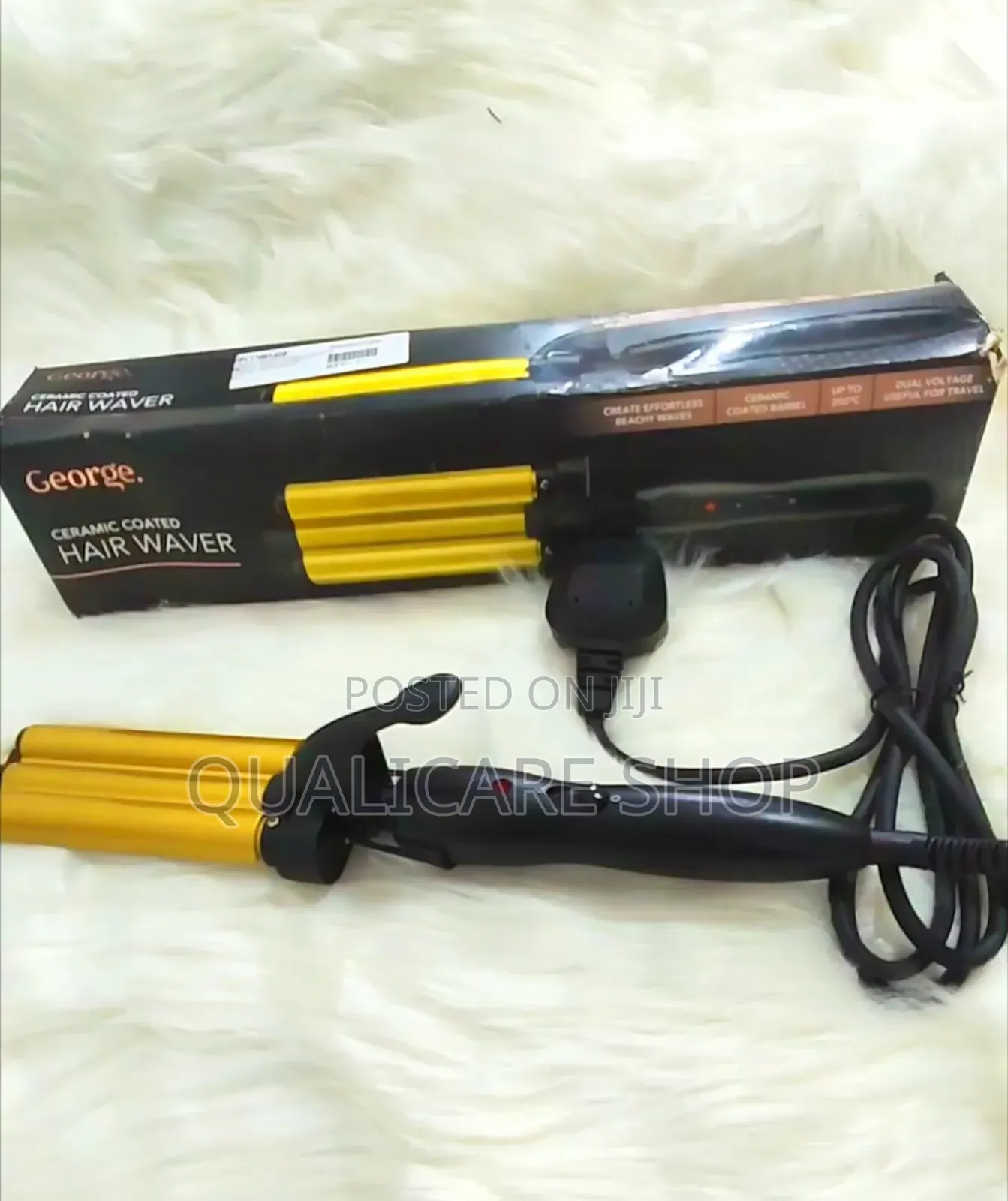 Ceramic Coated Hair Waver