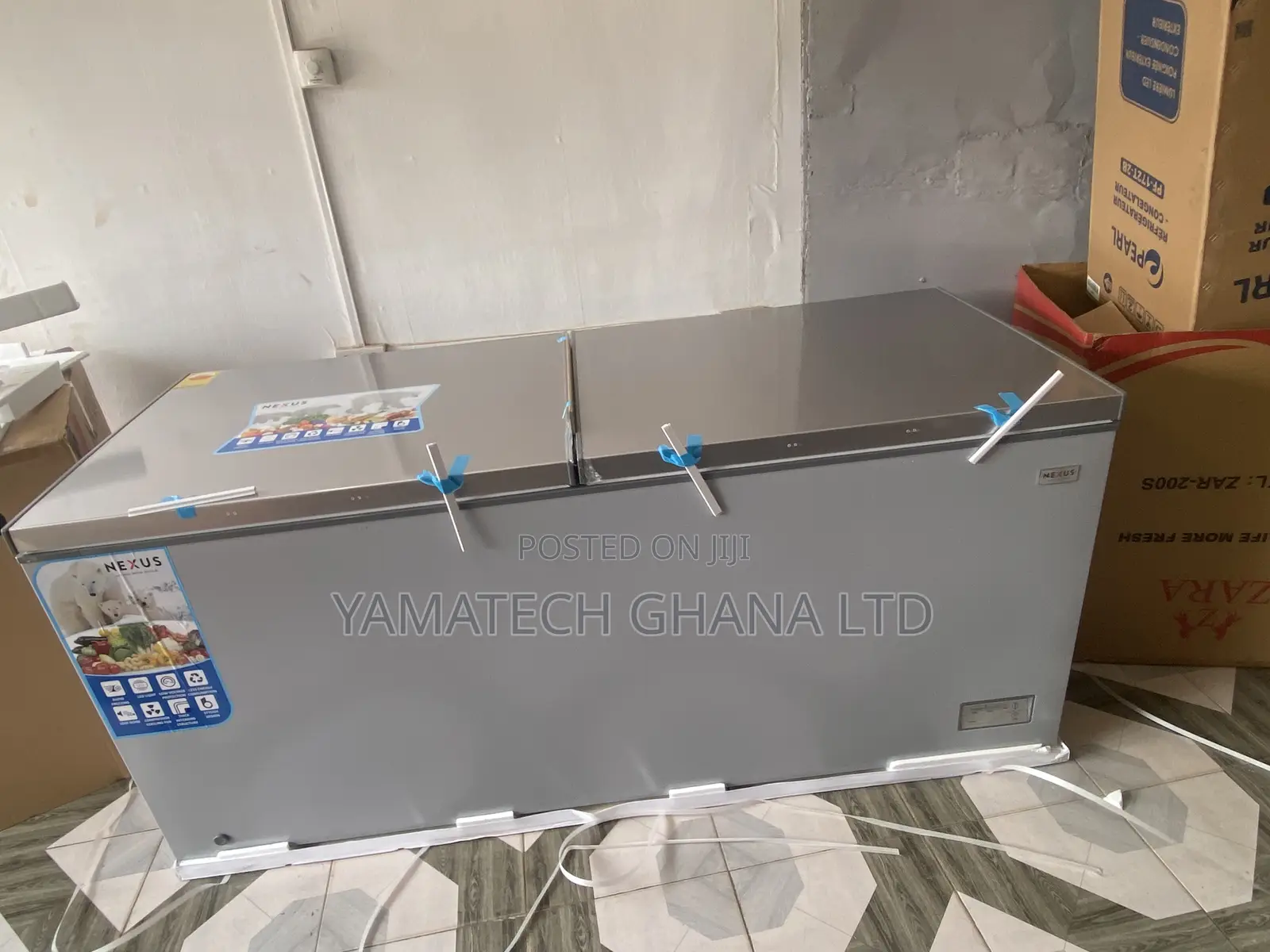 Nexus 708 Litre Double Door Chest Freezer (Large Capacity)