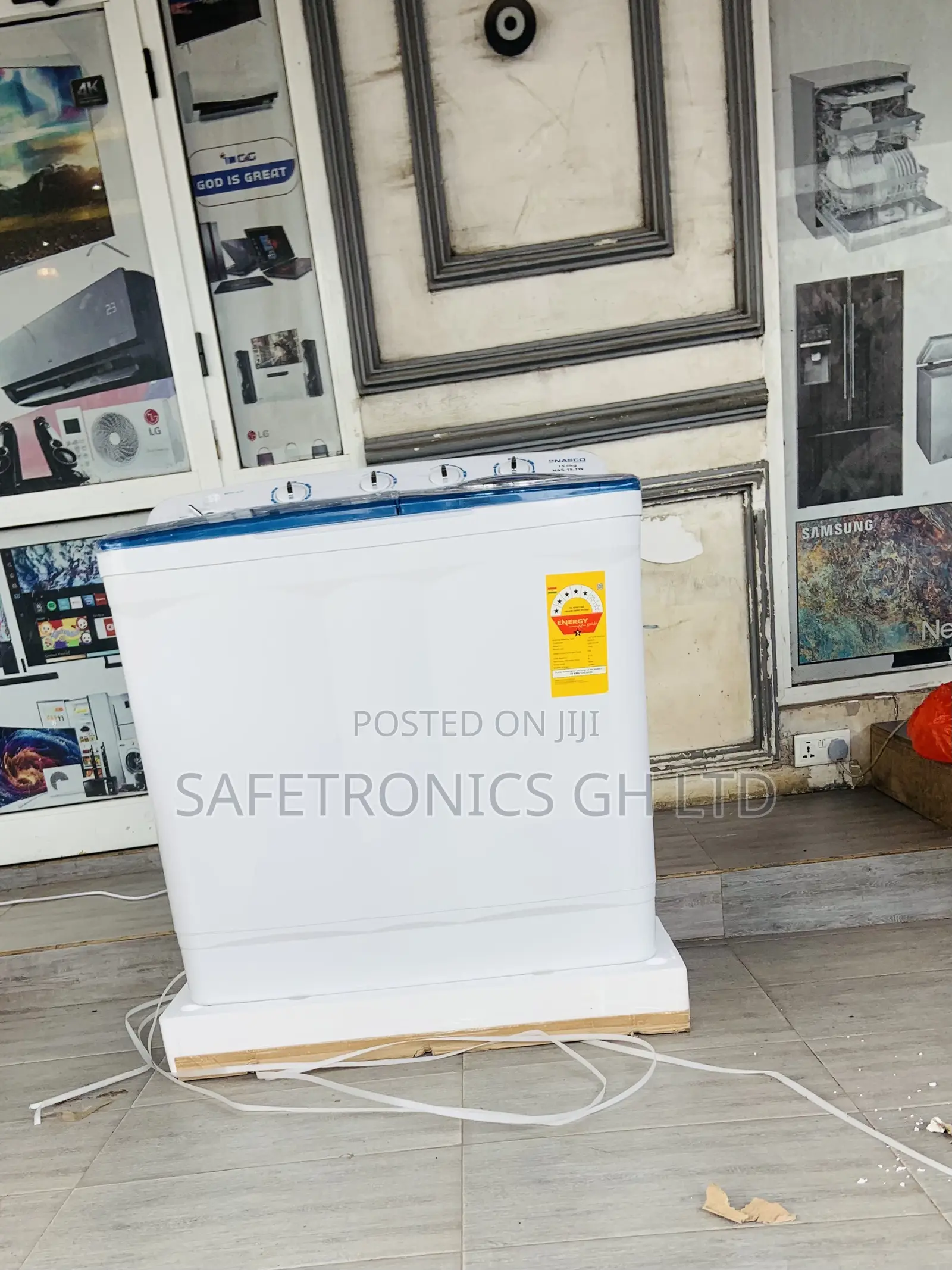 Kindly Order Topload Nasco 15.0kg Semiauto Washer