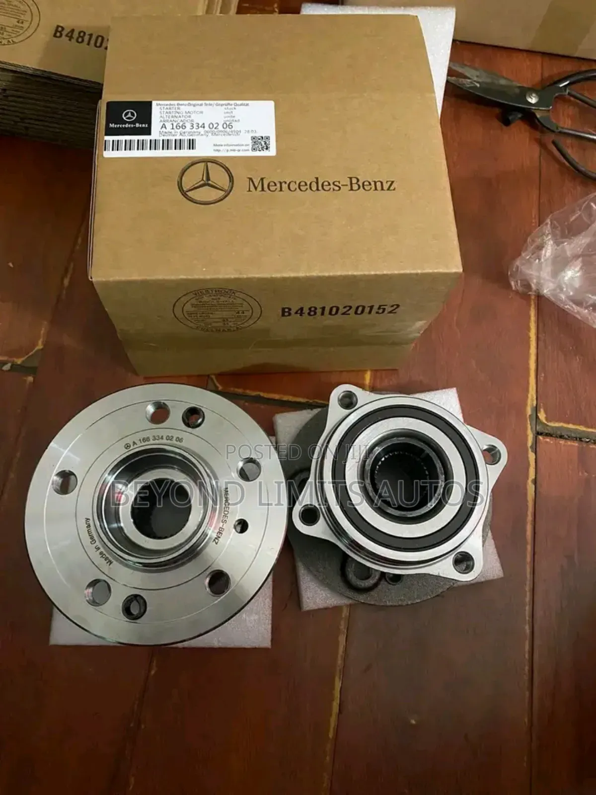 Mercedes Benz Ml 350/Ml 400 Wheel Hub Bearing