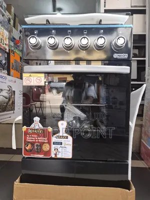 Durable 4 Burner Gas Cooker With Grill
