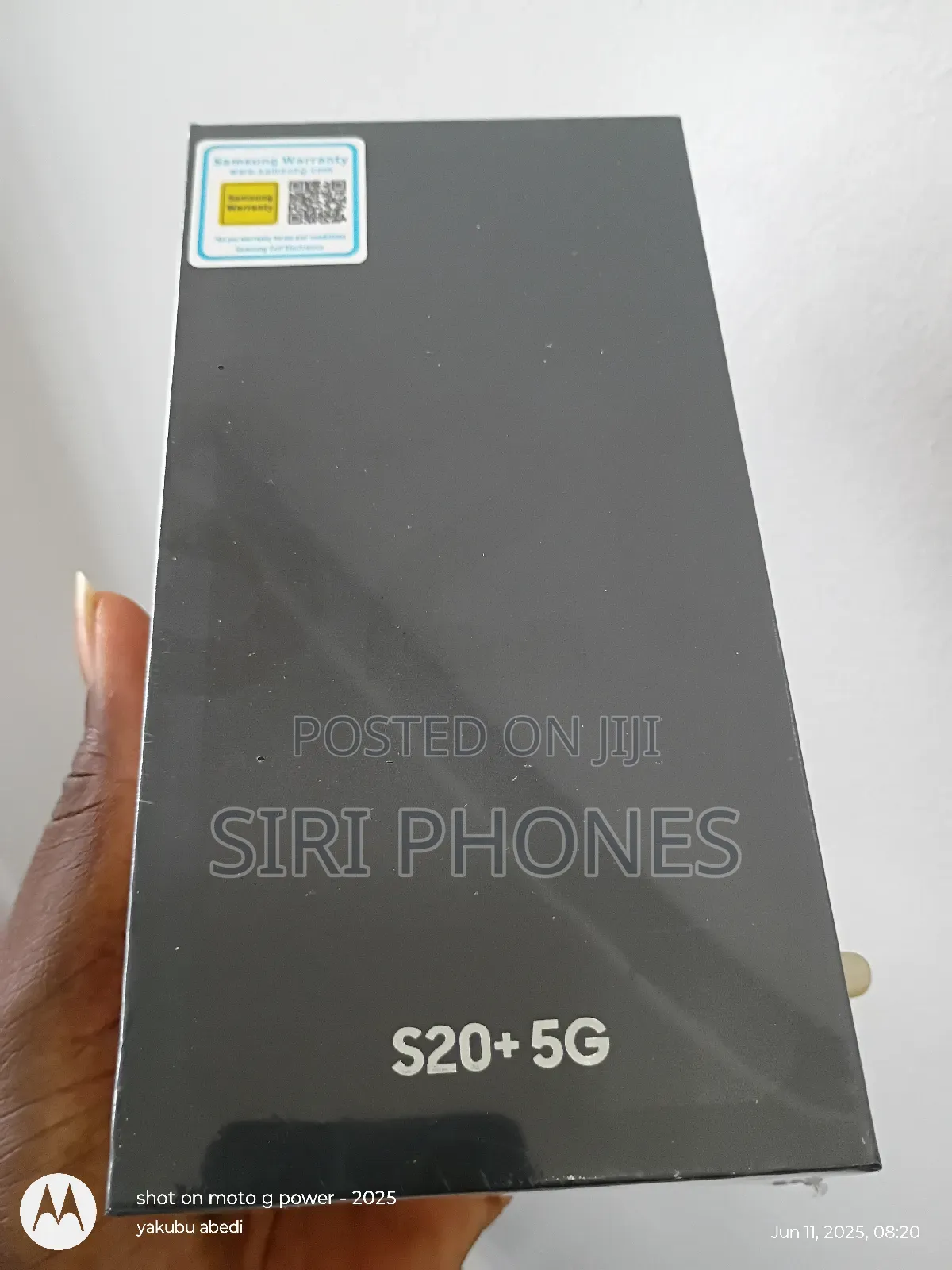 New Samsung Galaxy S20+ 128 GB Black