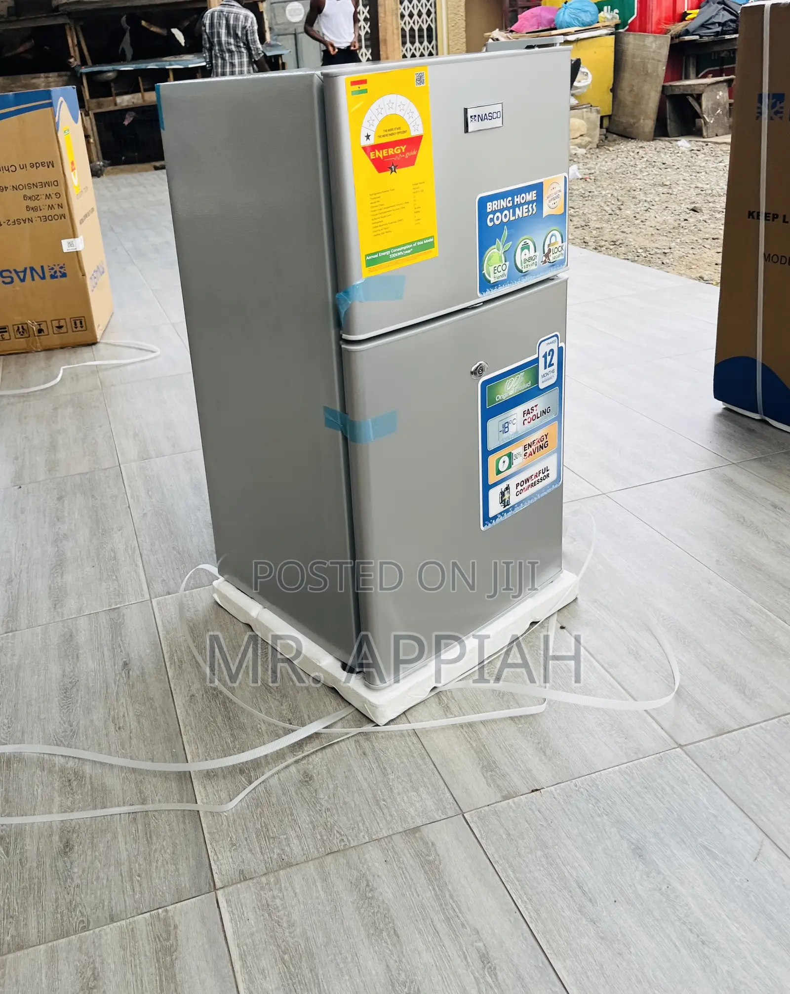 Original Nasco Nas F2-120 2 Door Table Top Fridge(2025)