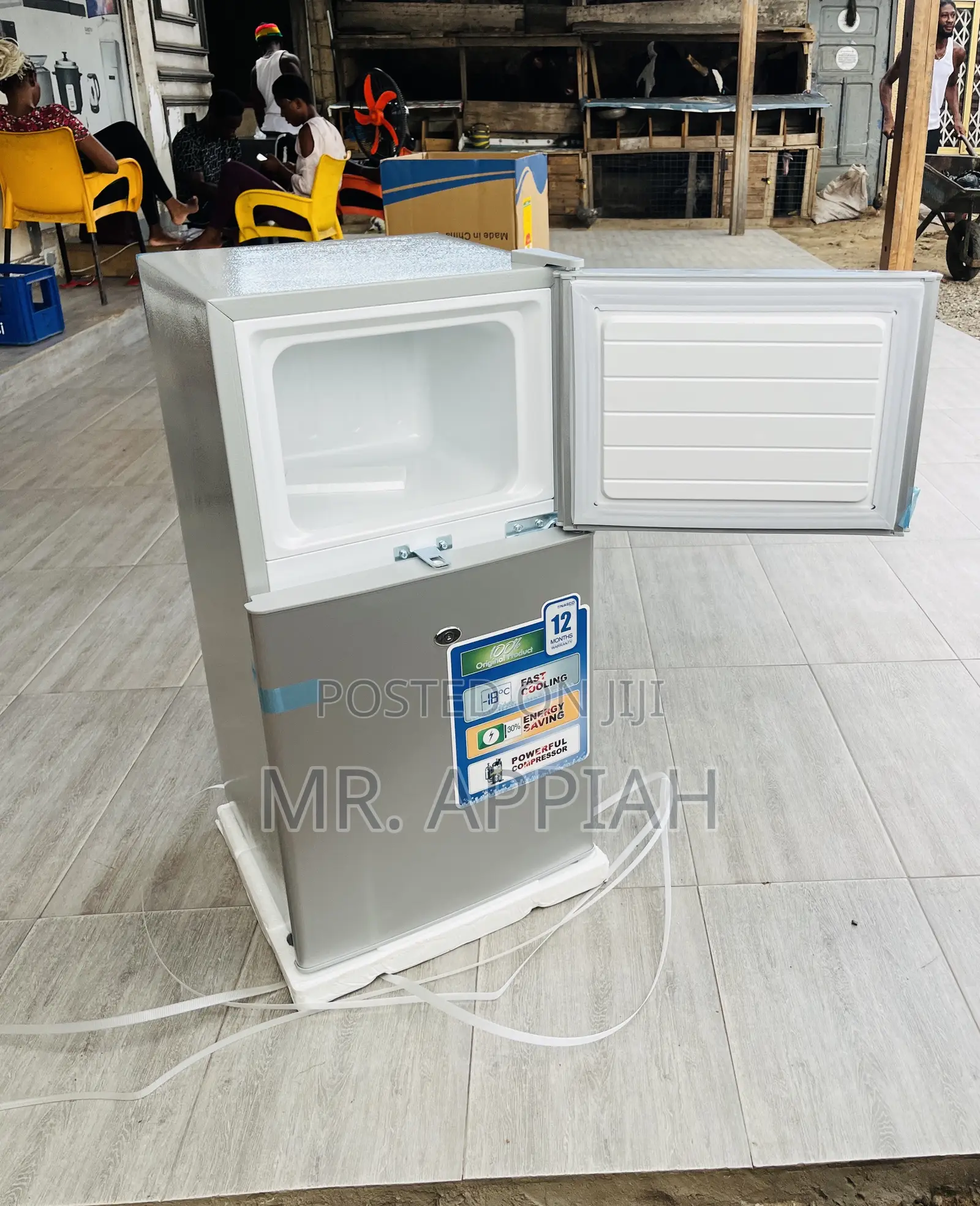 Brand New Nasco Nas F2-120 90ltr 2 Door Table Top Fridge.