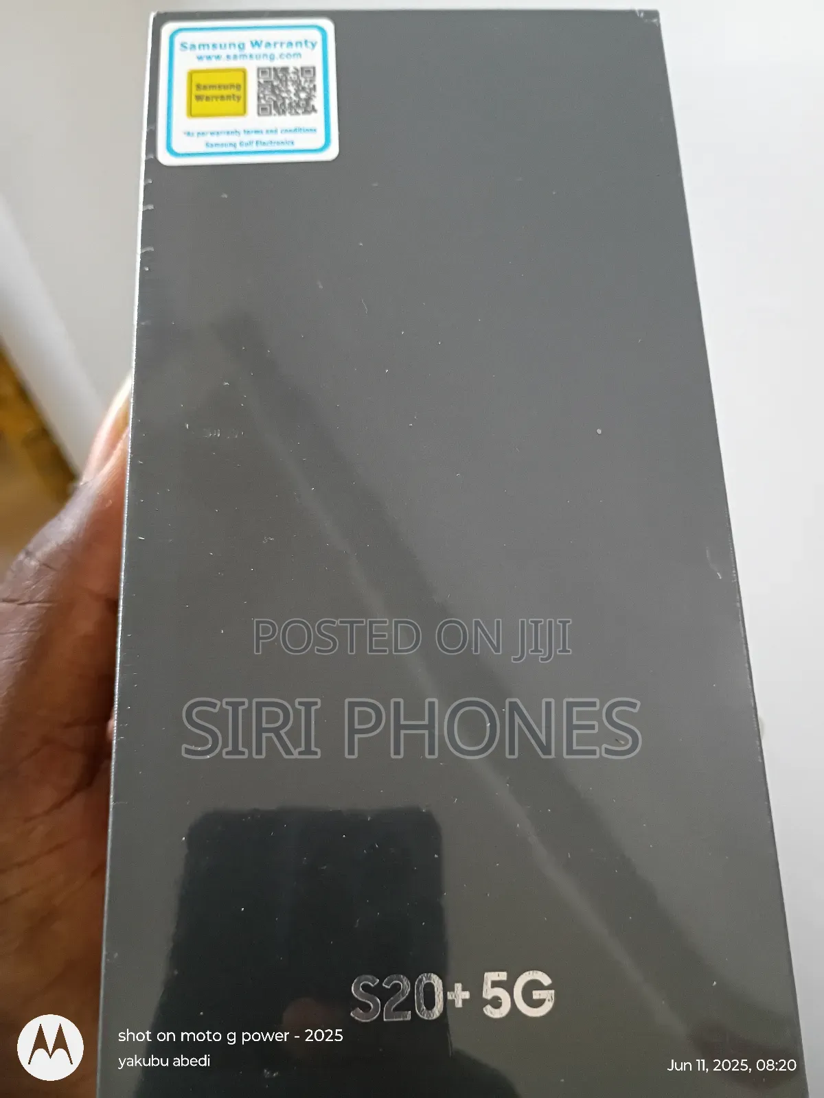 New Samsung Galaxy S20+ 5G 256 GB Black