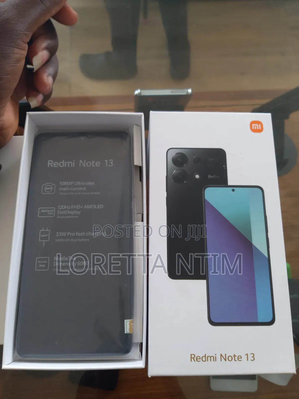 New Xiaomi Redmi Note 13 256 GB Black