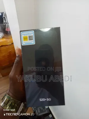 New Samsung Galaxy S20+ 5G 128 GB Black