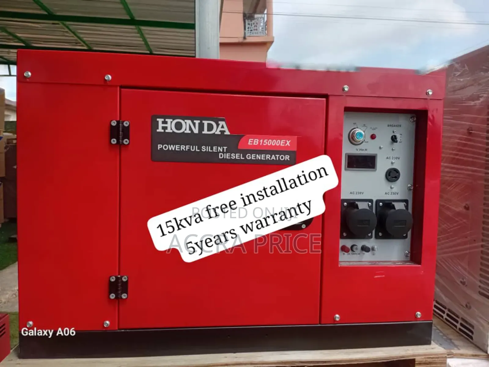 Crown Panelx Honda 15kva Diesel Generator 15kva Diesel