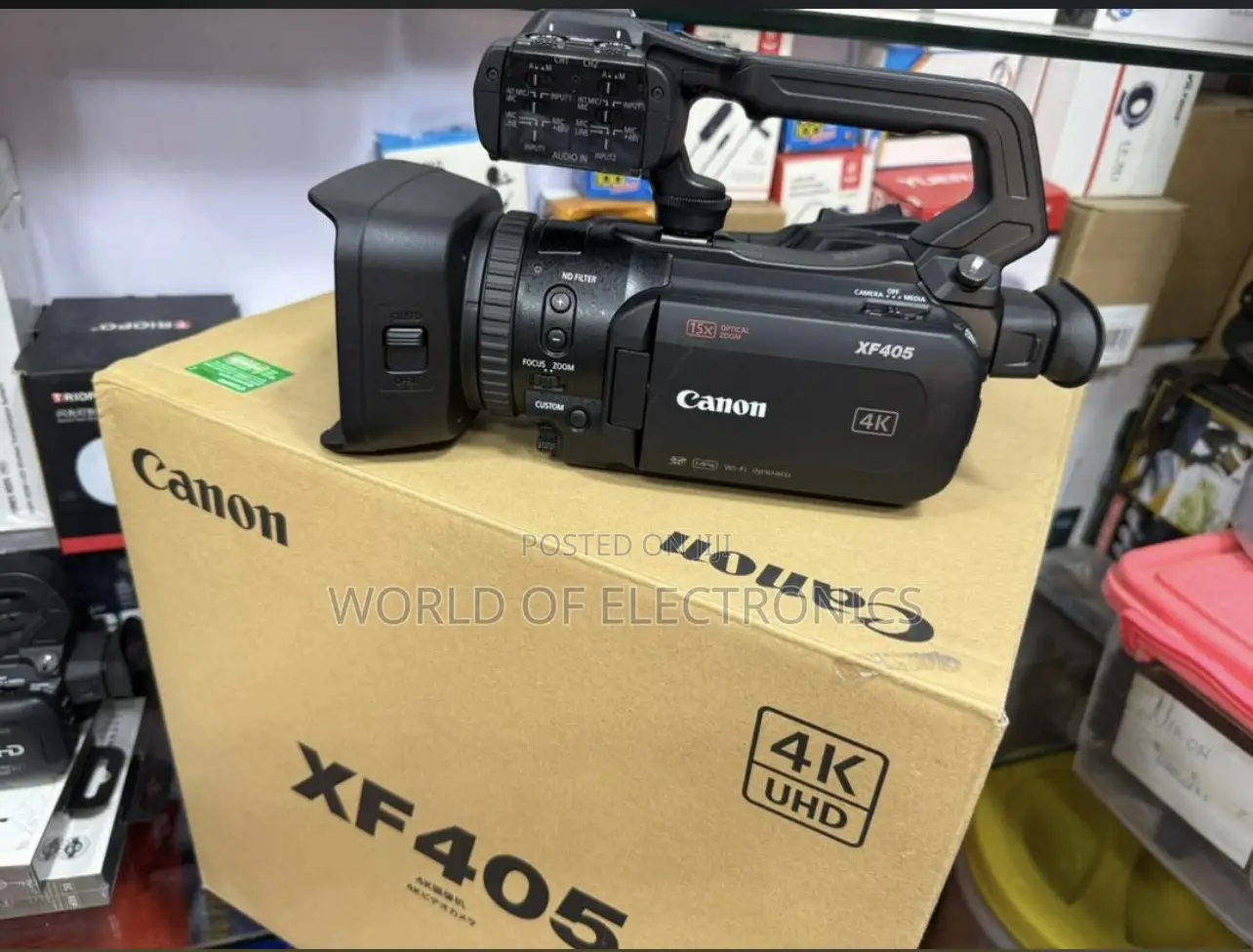 Canon Xf405 Uhd 4k60 Camcorder With Dual-Pixel 2212c018aa