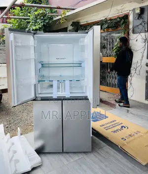 Super Cooling Samsung Side by Side Fridge(Gray)488l.