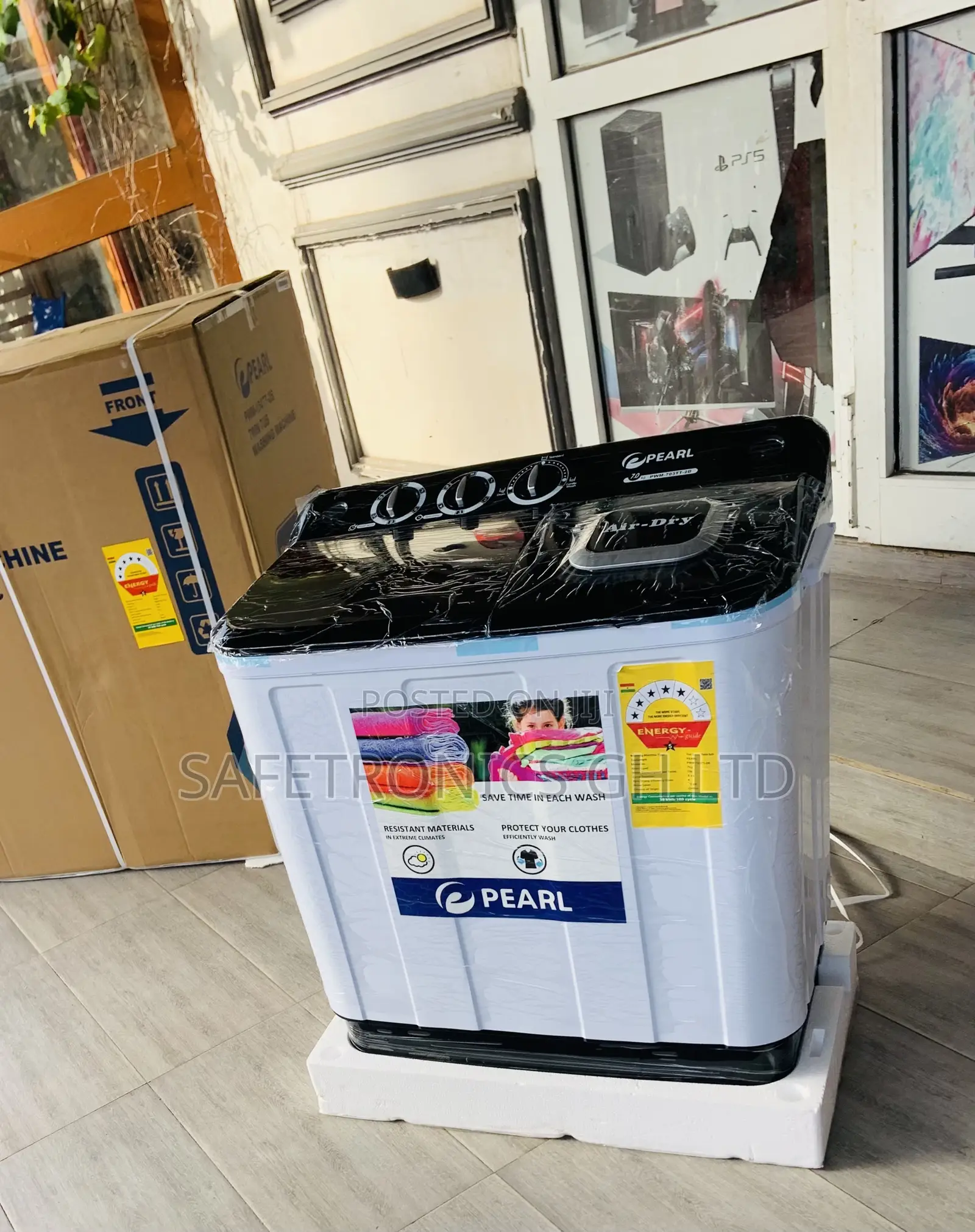 Fresh Spin Pearl Topload 7kg Semiauto Washingmachine