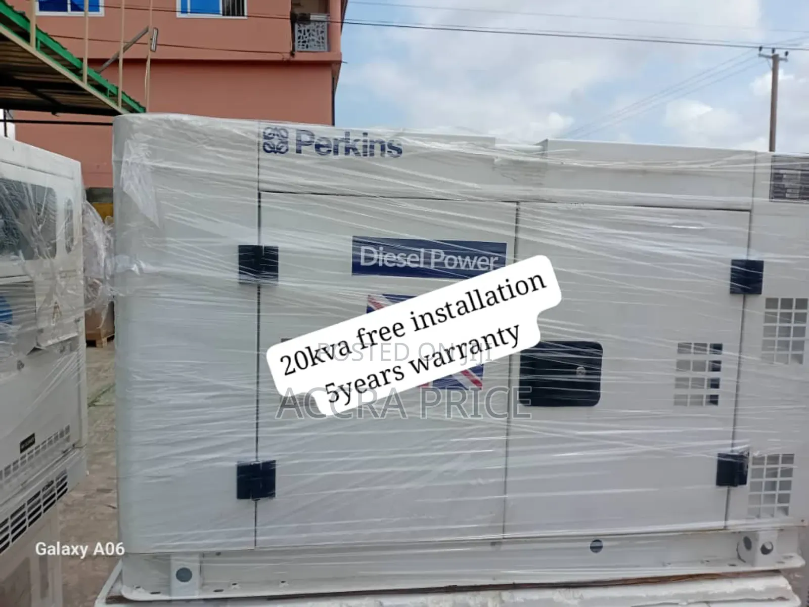 Legacy Cell Perkins 20kva Diesel Generator 20kva Perkins
