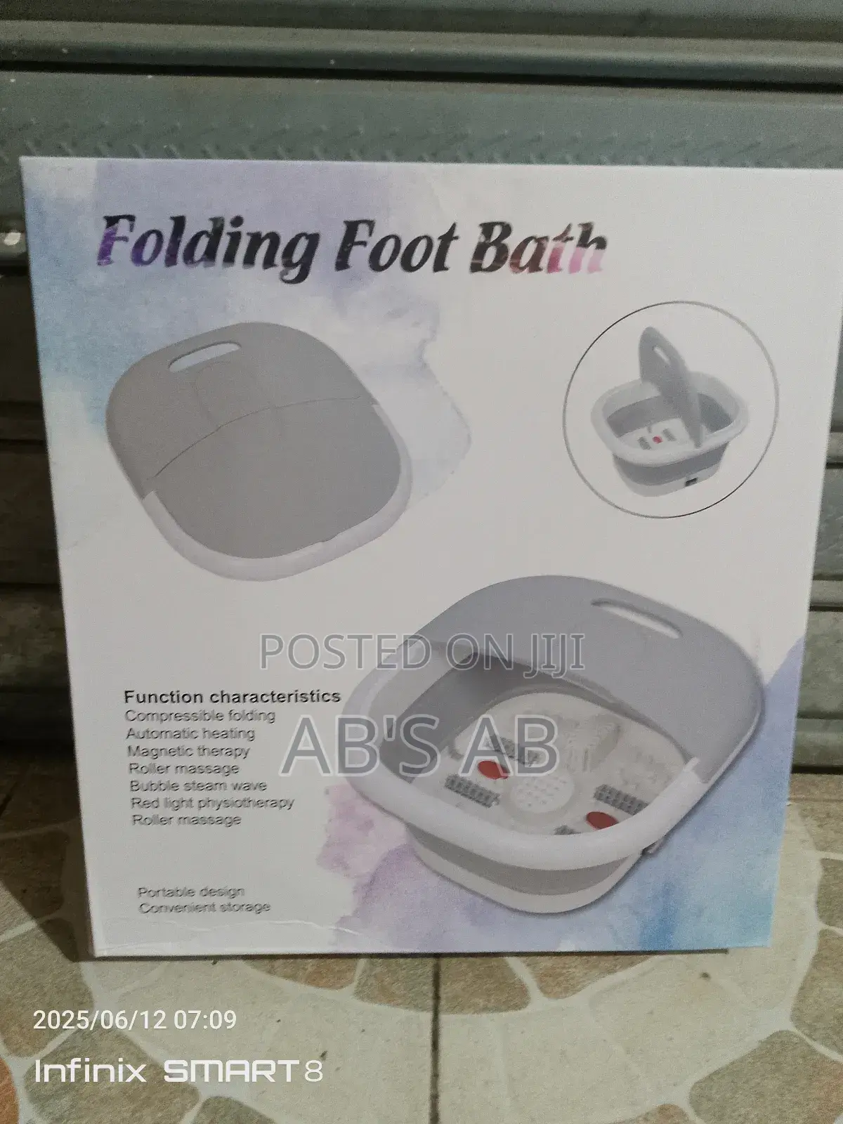 Folding Footbath
