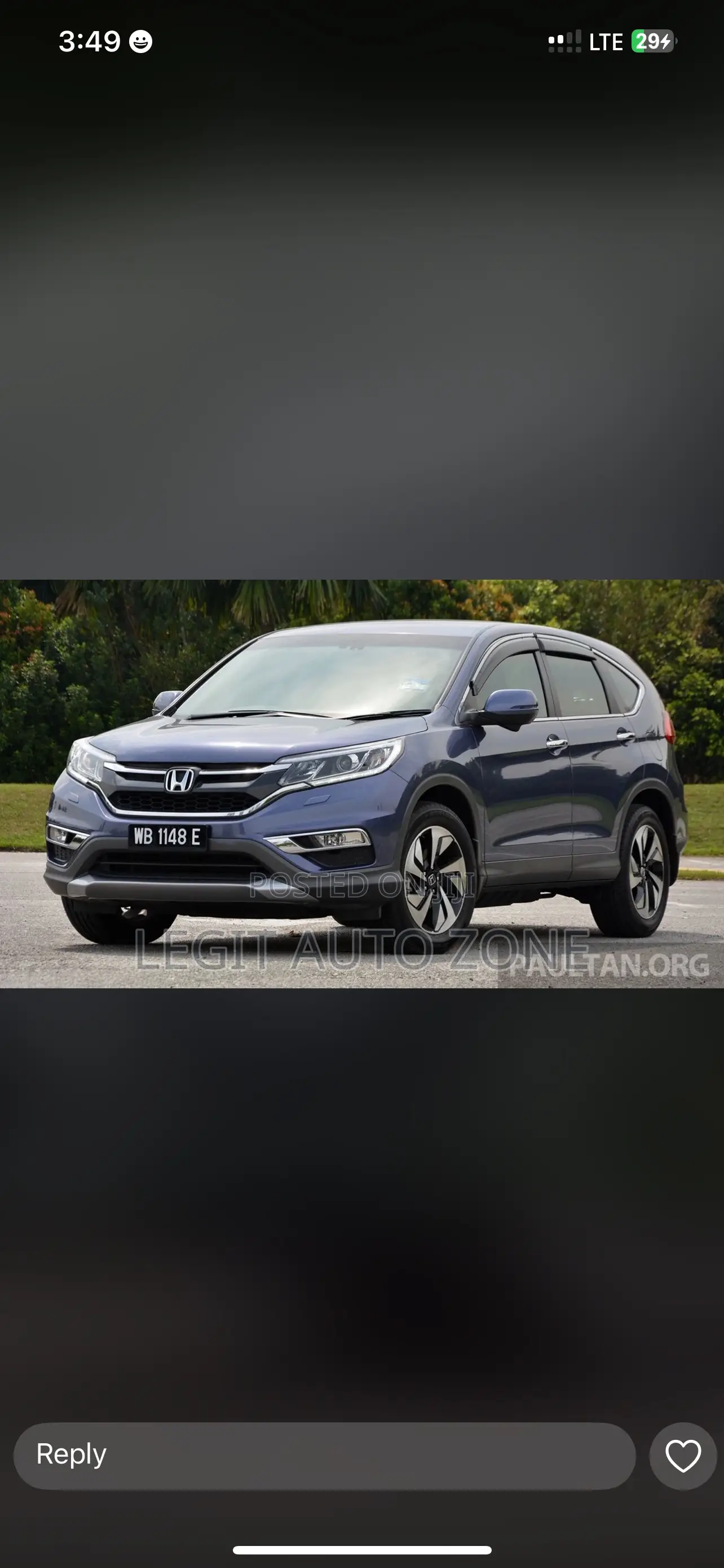 Honda CRV 2015,2016, Front Bumper Complete