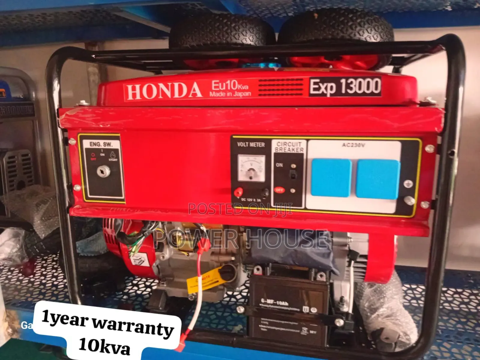 Aircool Terra Honda Petrol Generator 10kva 13000watts 10kva