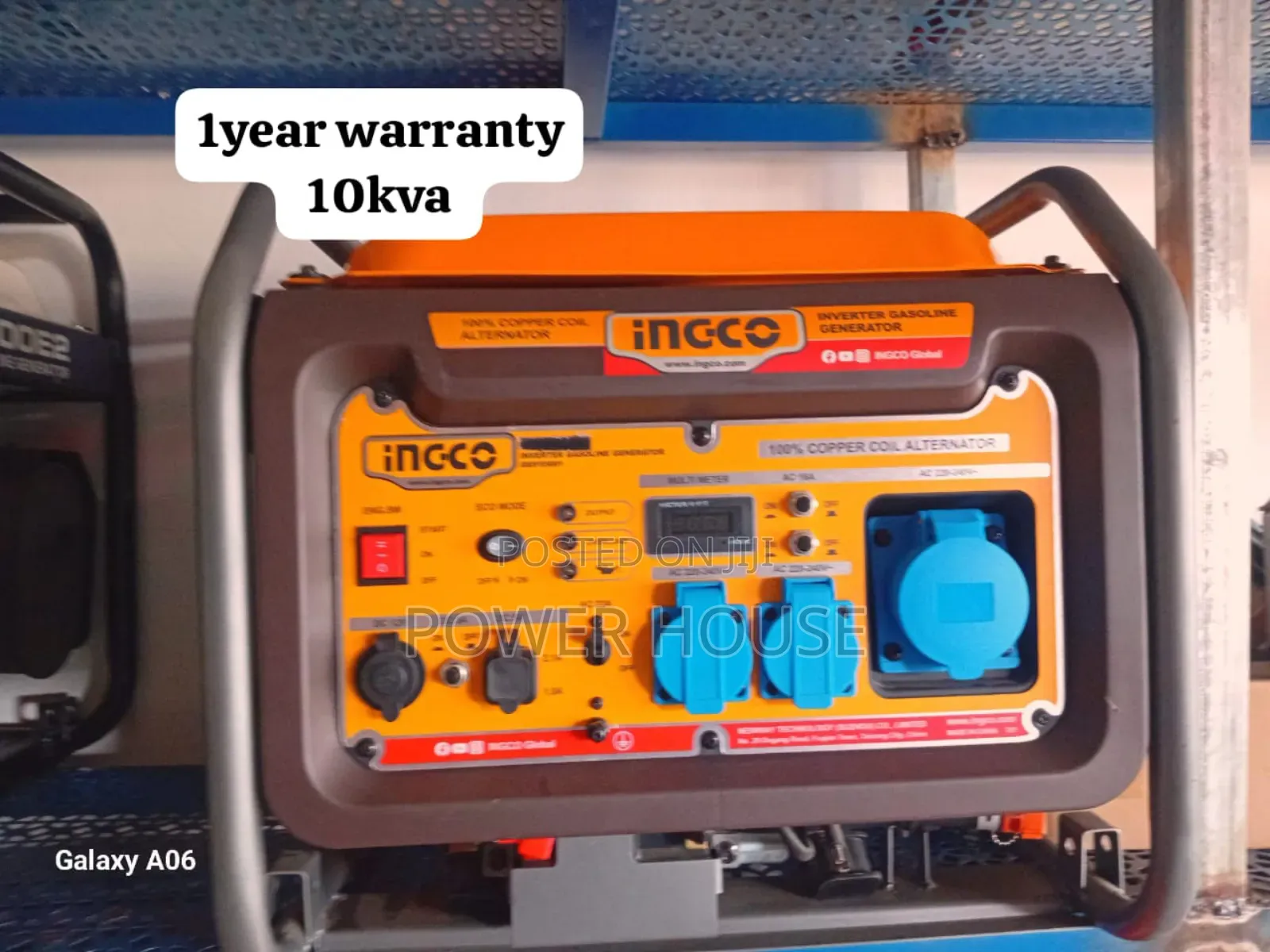Aircool Nimbus Ingco 10kva Petrol Generator 10kva