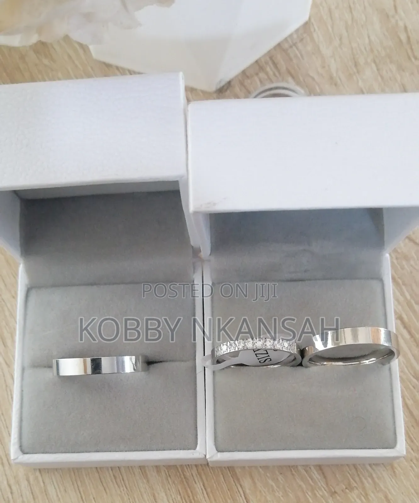 Pure Silver Wedding Rings