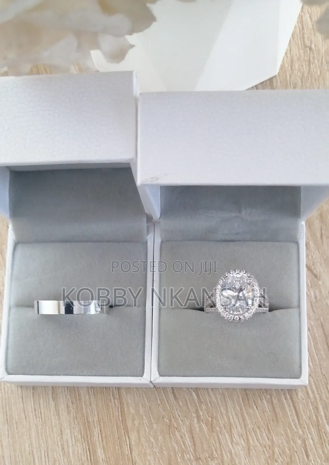Pure Silver Wedding Rings