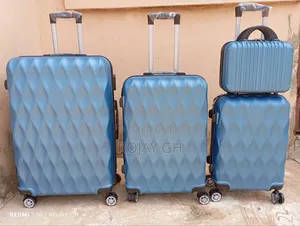 4-in-1 Luggage Bag Set / Engagement Bag Set - Black