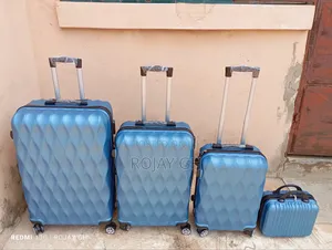 4-in-1 Luggage Bag Set / Engagement Bag Set - Black