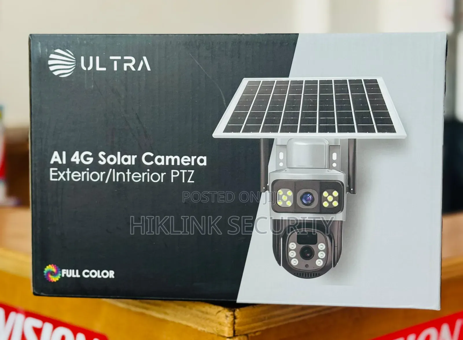 Solar CCTV Camera 4g 12mp