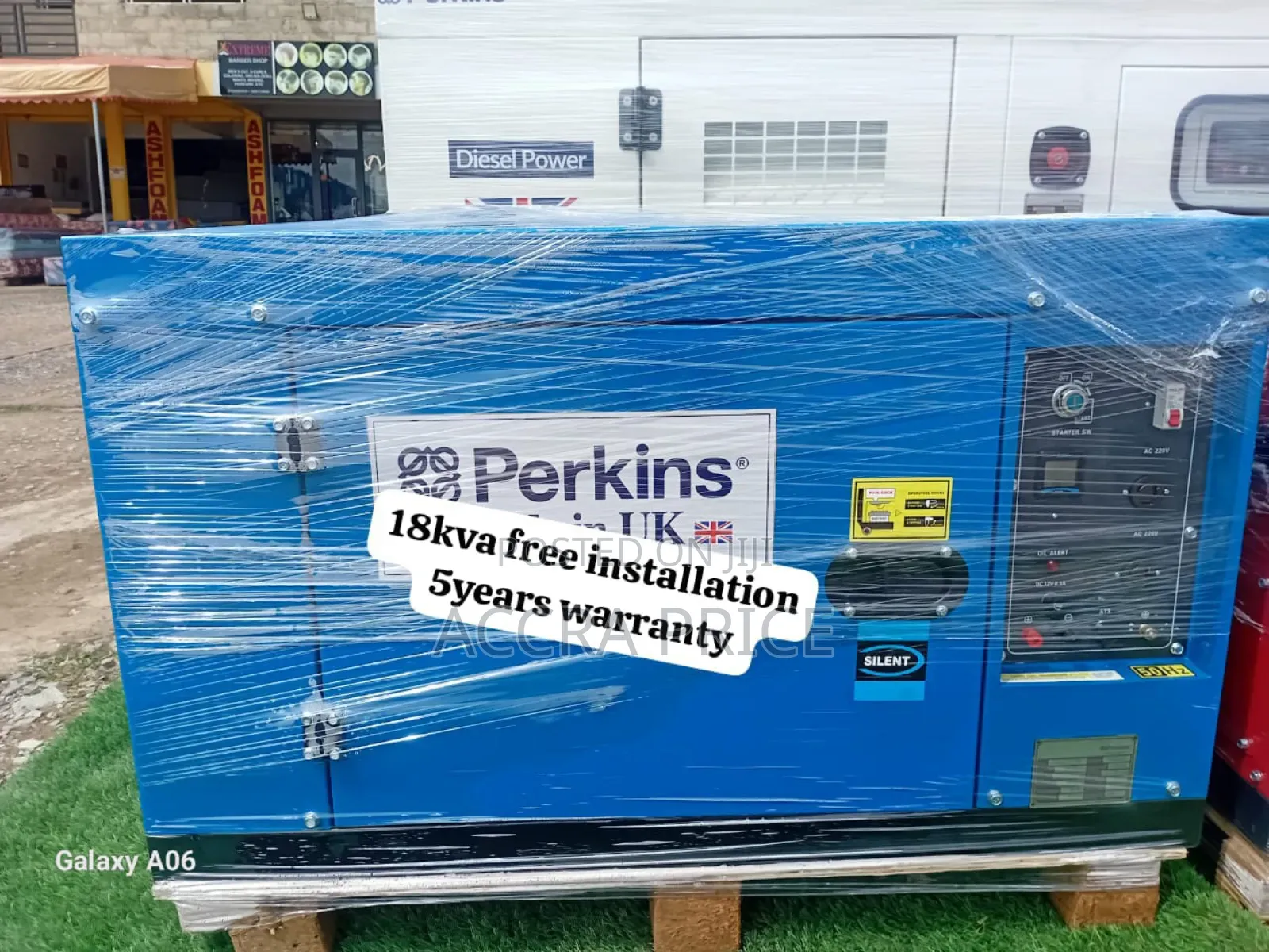 Crown Port Perkins 18kva Diesel Generator 18kva Diesel