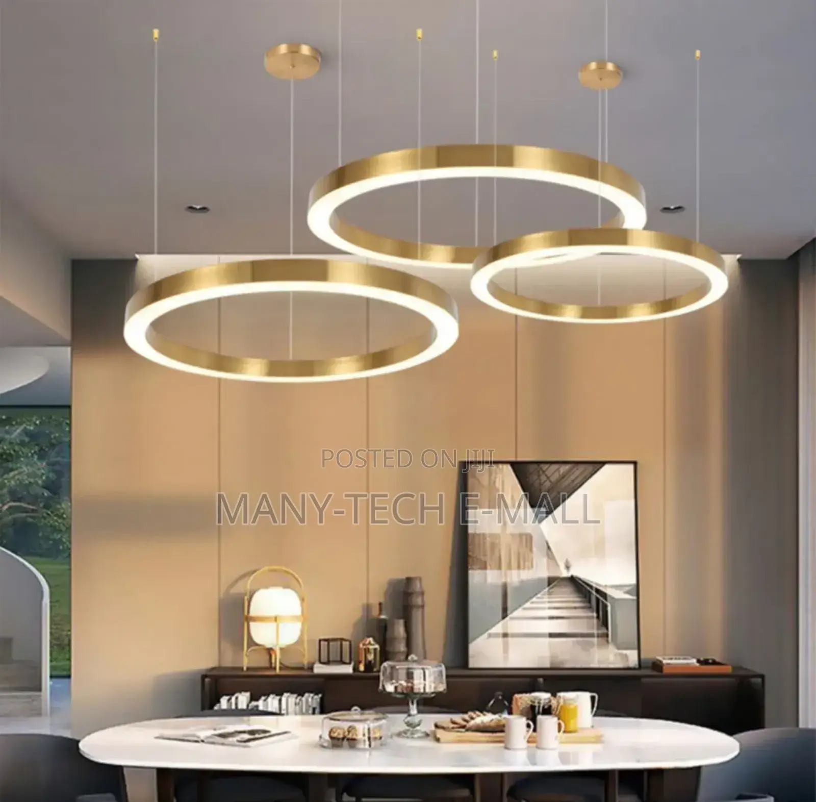 Golden 3 Set Pendant/ Chandelier Light