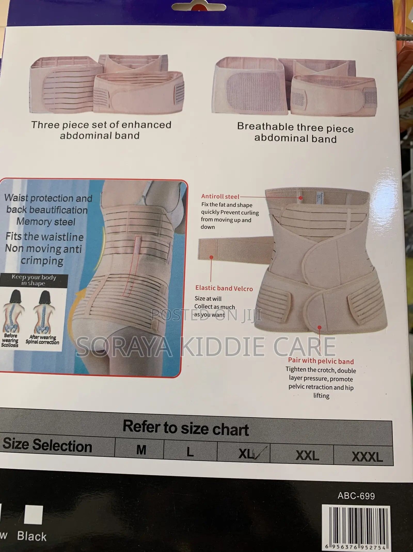 3 Sets Postpartum Abdomen Belt
