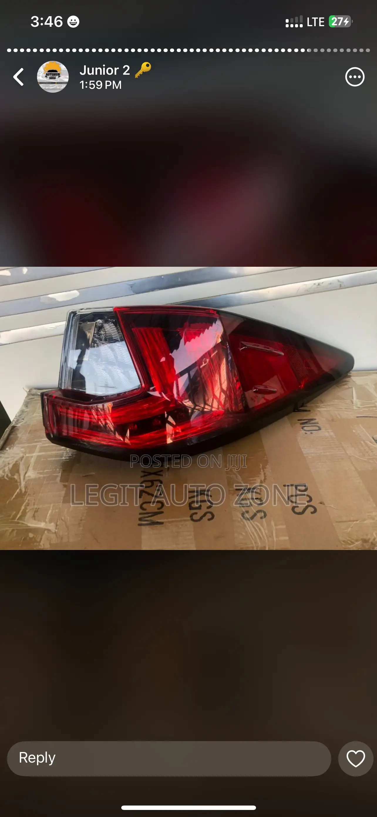 Lexus Rx 350 2017,2018,2019, Taillights