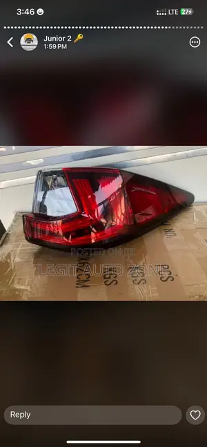 Lexus Rx 350 2017,2018,2019, Taillights