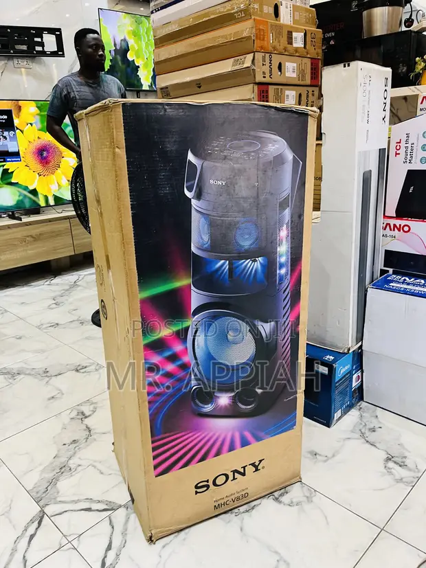Sony V83d Sony Sound System Bluetooth Buy SONY MHC-V83D Party