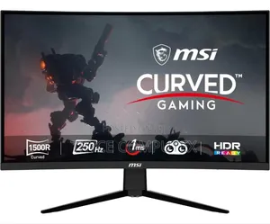 32inch Gaming Msi Curved Monitor 250hz