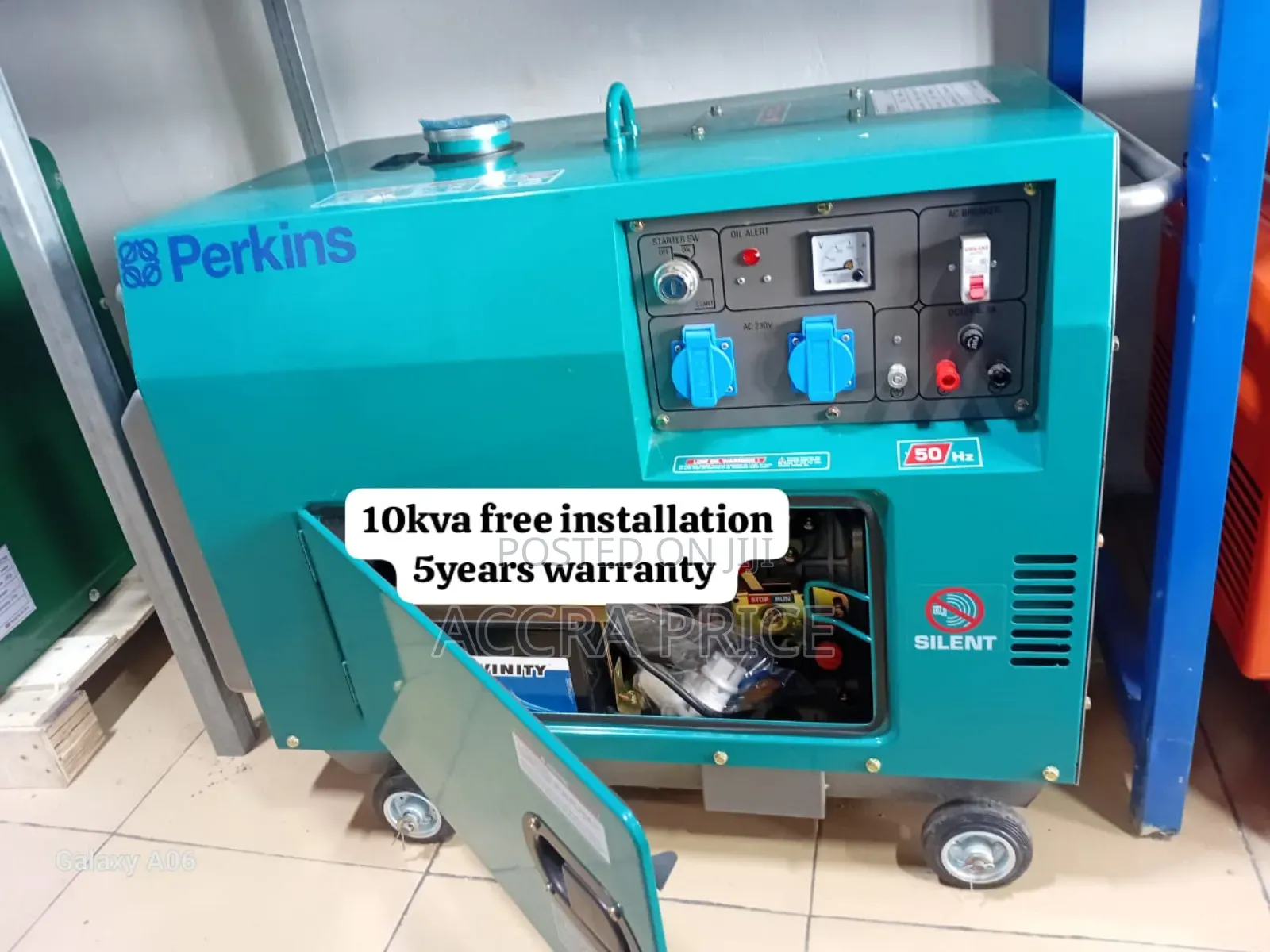 Omegawatt Perkins 10kva Diesel 13000wats Diesel