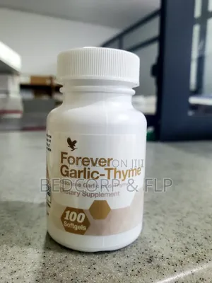 Odorless Garlic Thyme Dietary Supplement 100 Softgels