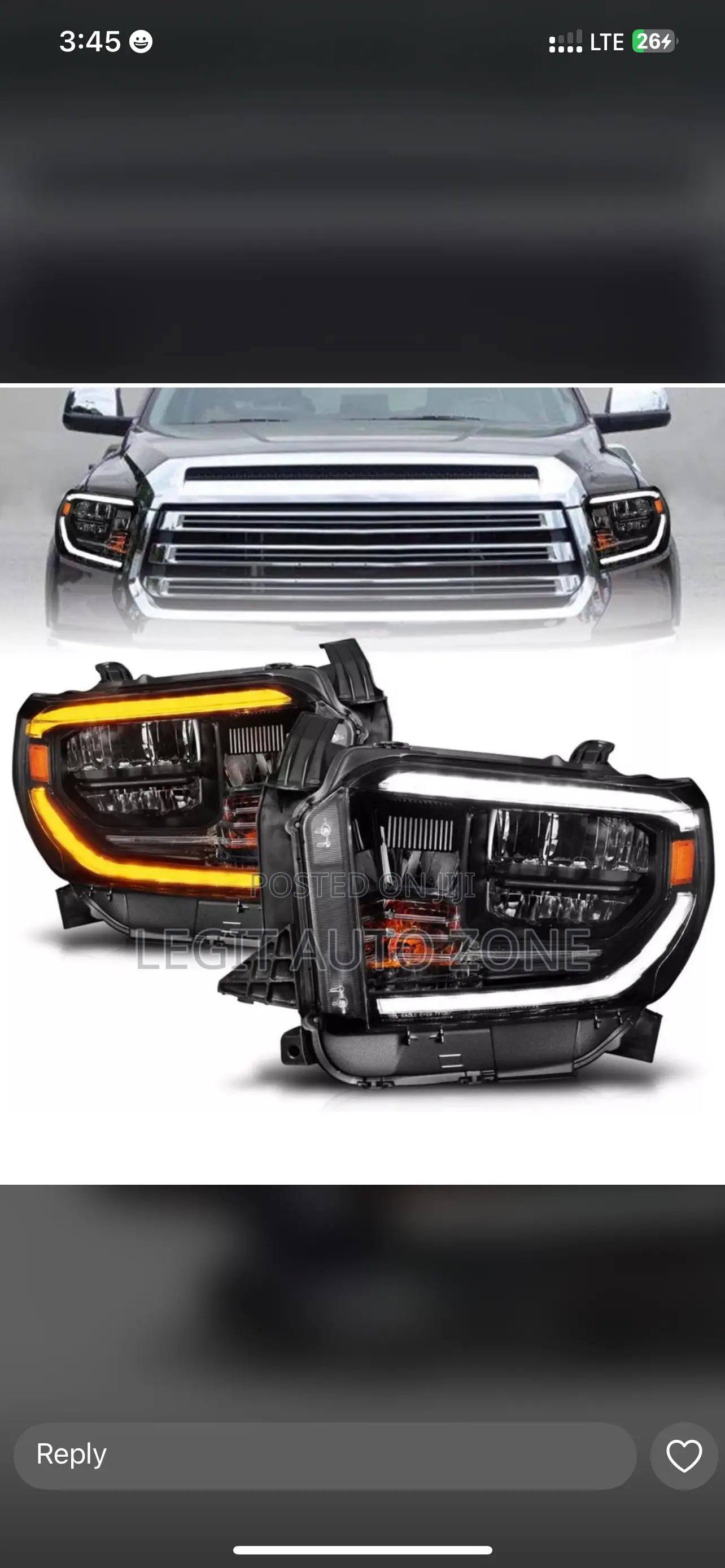 Toyota Tundra 2017,2018,2019. Led Headlights