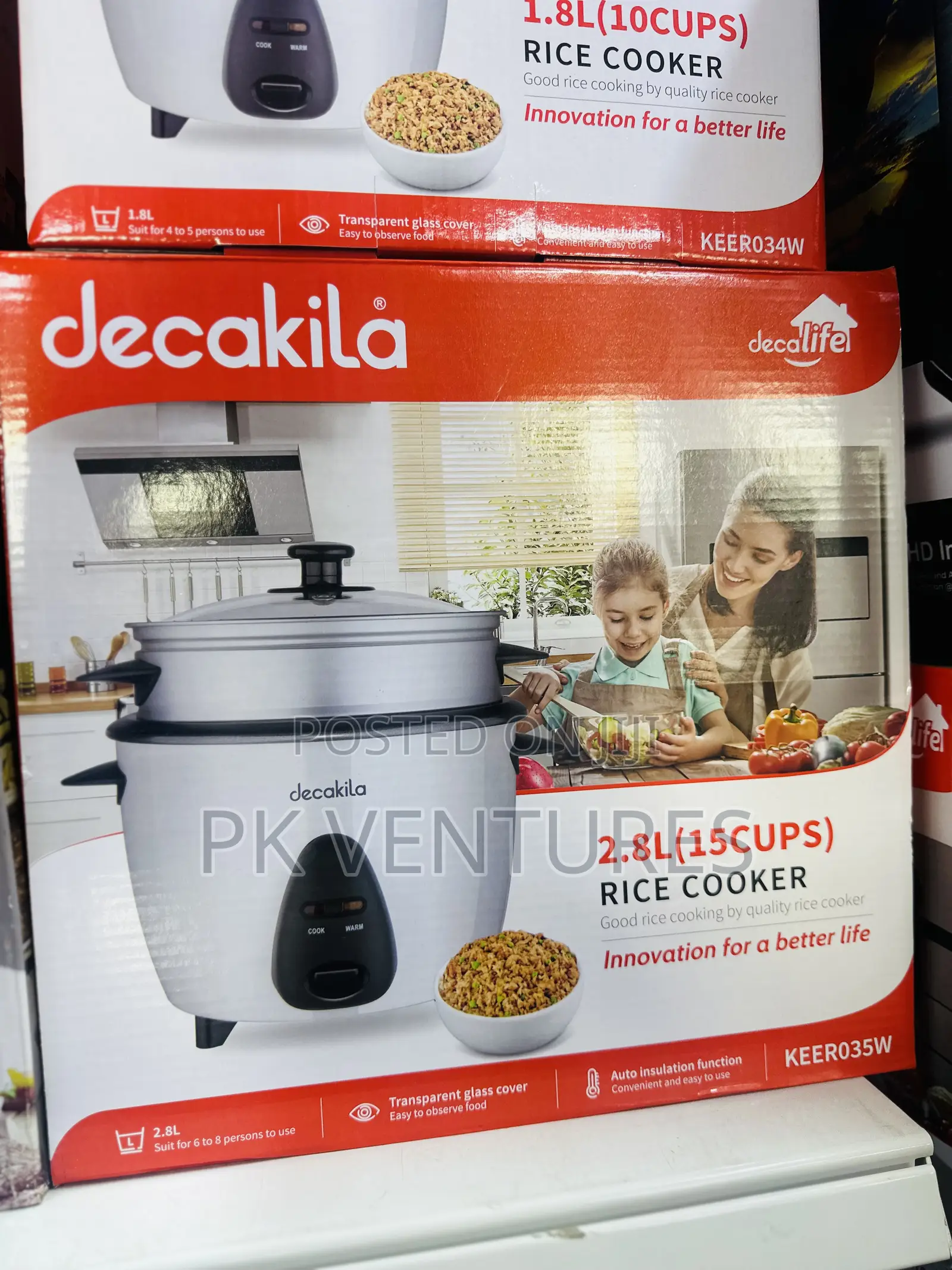 Decakila 2.8l Rice Cooker