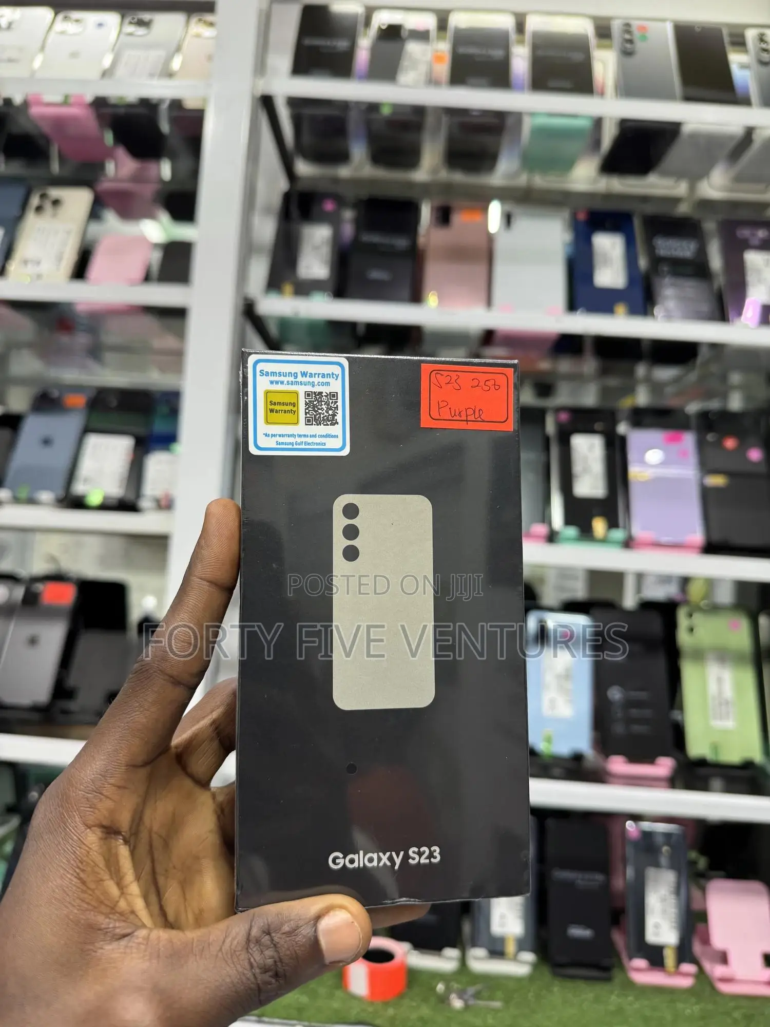New Samsung Galaxy S23 256 GB Purple