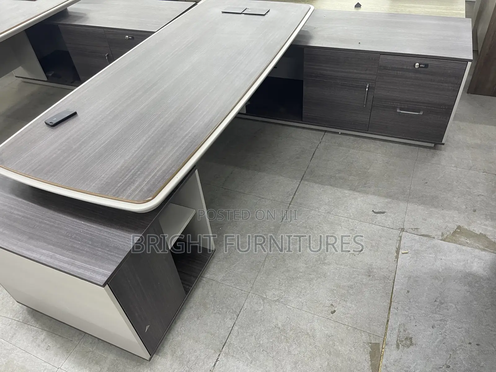 High Quality Executive Ceo Luxury L Shape Office Icede