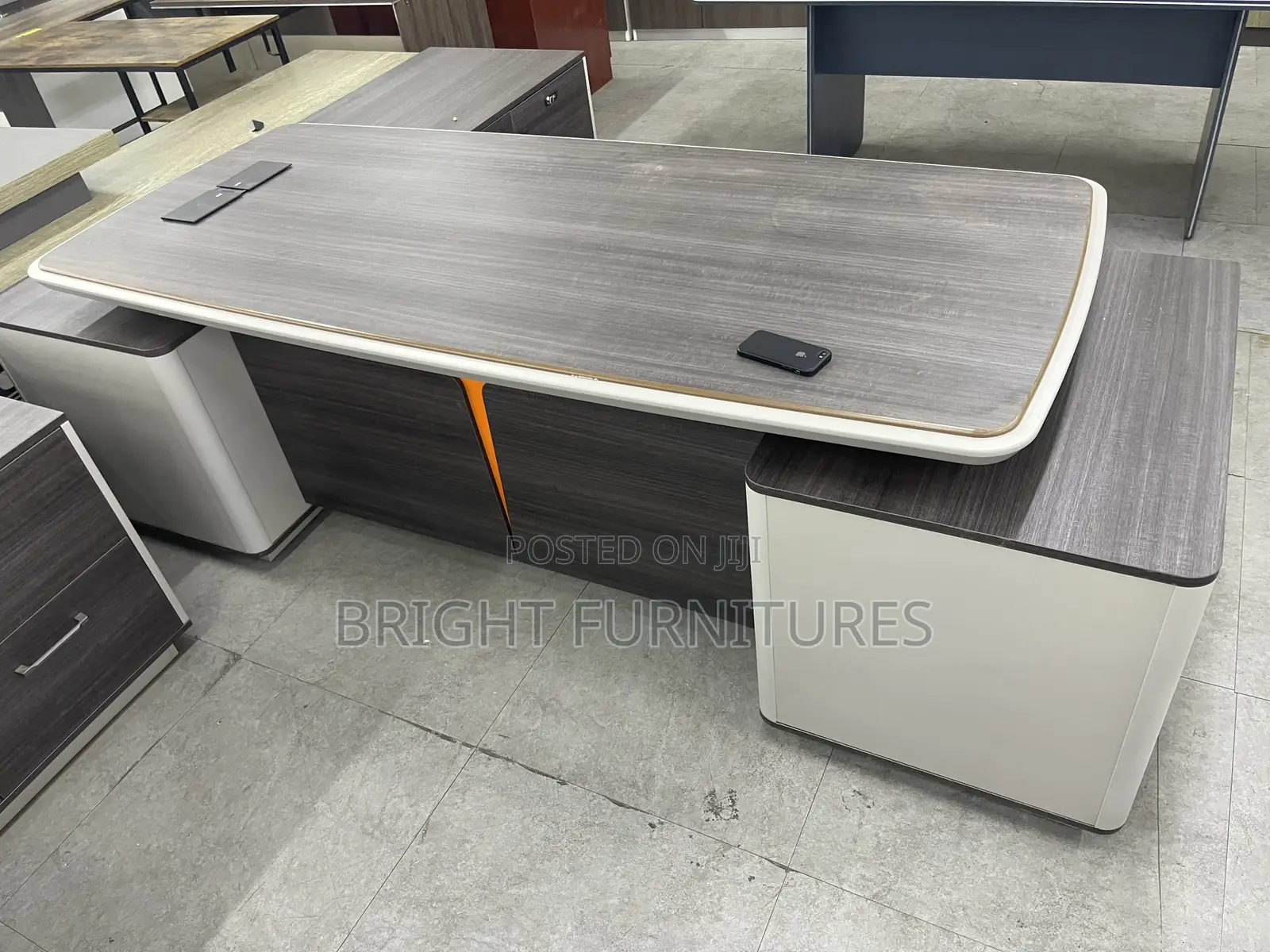 High Quality Executive Ceo Luxury L Shape Office Icede