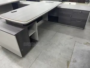 High Quality Executive Ceo Luxury L Shape Office Icede