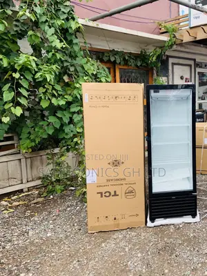 Check Out Black Singledoor Display 251 Liters TCL Fridge