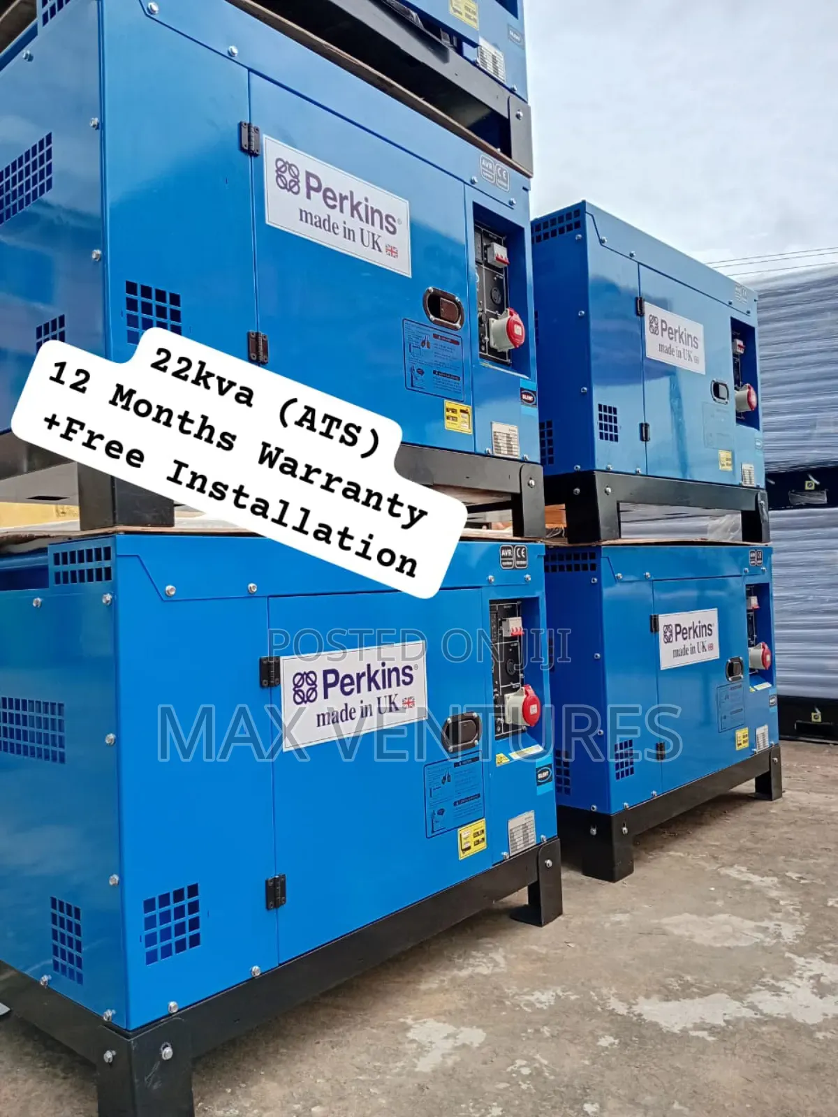 22kva Diesel Perkins Generator 22kva Silent Elegance Engine