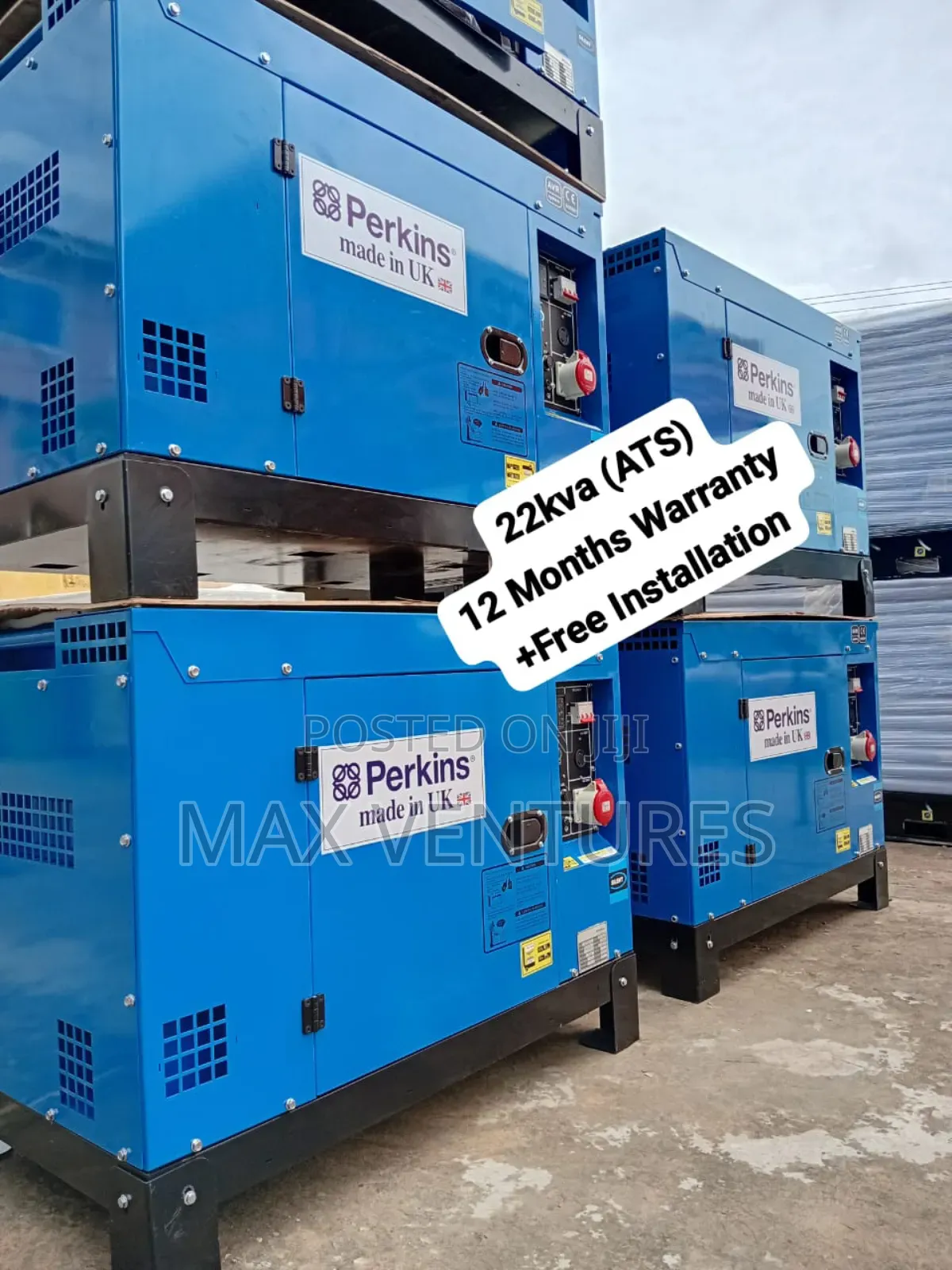22kva Diesel Perkins 22kva Generator Chiccharm