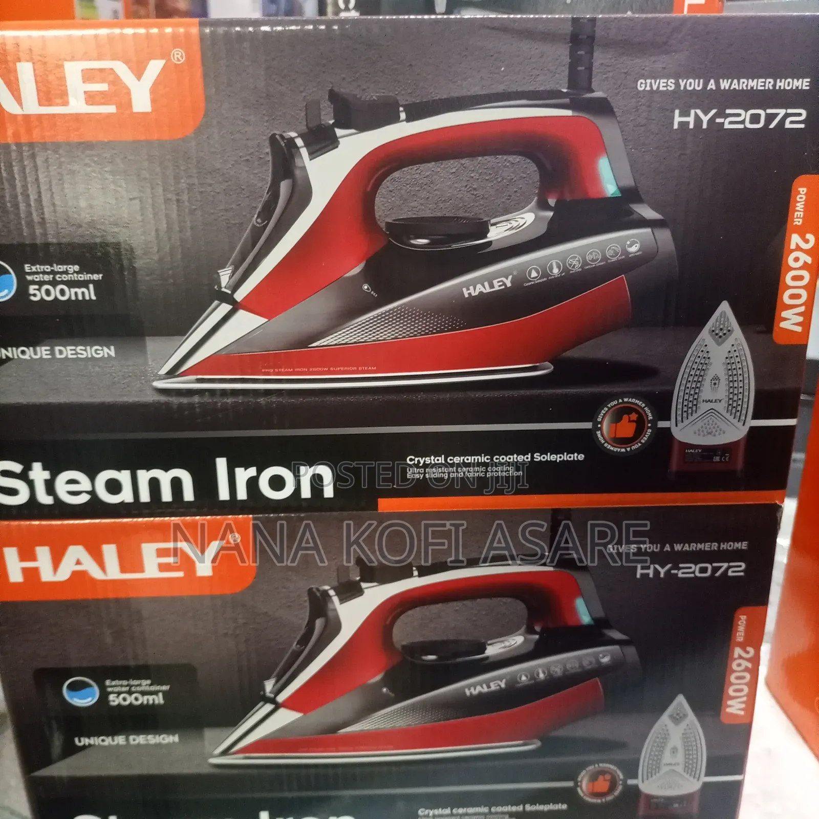 Haley Steam Iron 500ml